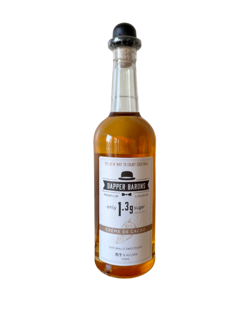 Dapper Barons Premium Liqueur Creme De Cacao 750 ml