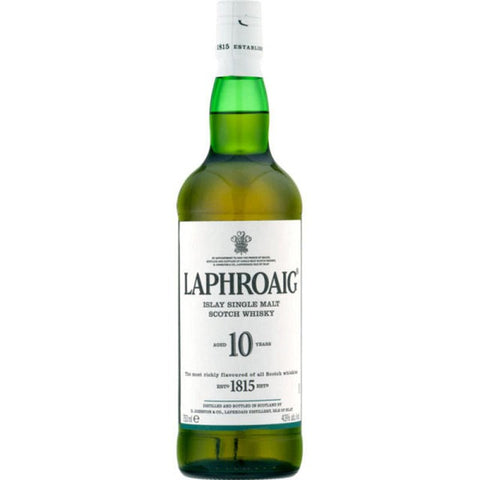 Laphroaig 10 Year Old Whiskey 750ml