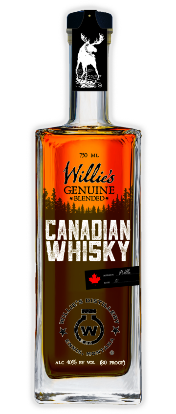 Willies Canadian Whiskey (Batch 20) 750 ml