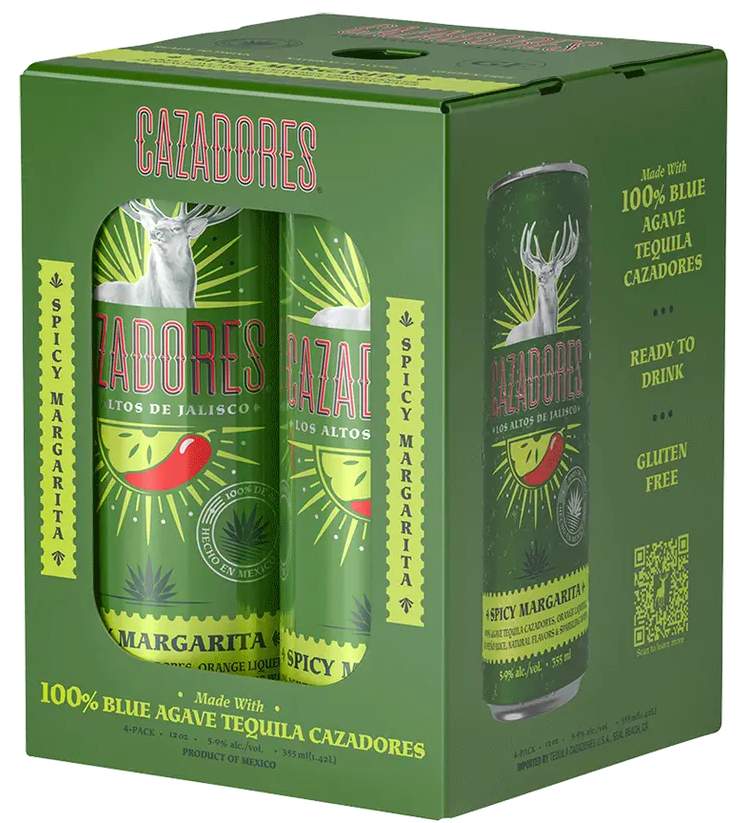 Tif's Spicy Marg (4 pack) 355ml
