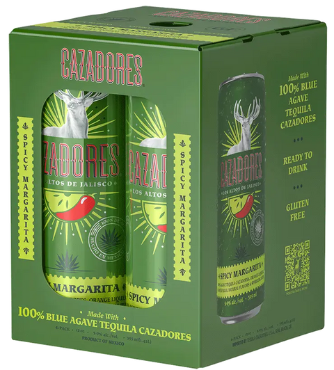 Tif's Spicy Marg (4 pack) 355ml