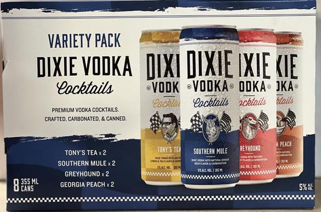 Dixie Vodka Cocktails Variety Pack (8 cans)
