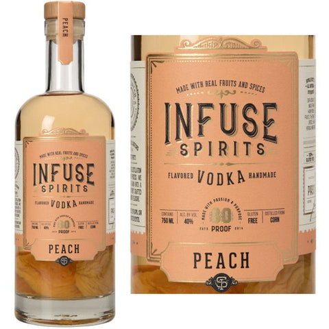 Infuse Spirits Peach Vodka Batch 750 ml