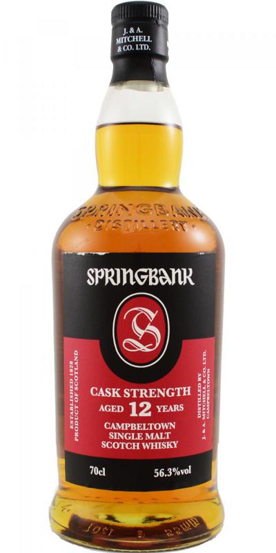 Springbank 12 Year Old Cask Strength