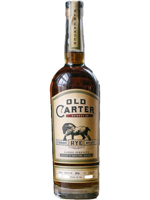 Old Carter Straight Rye Whisky Batch 6