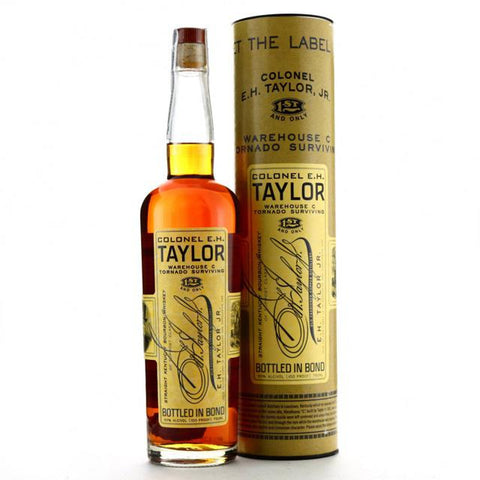 Colonel E.H Taylor JR Warehouse C Straight Kentucky Bourbon 1st and Only