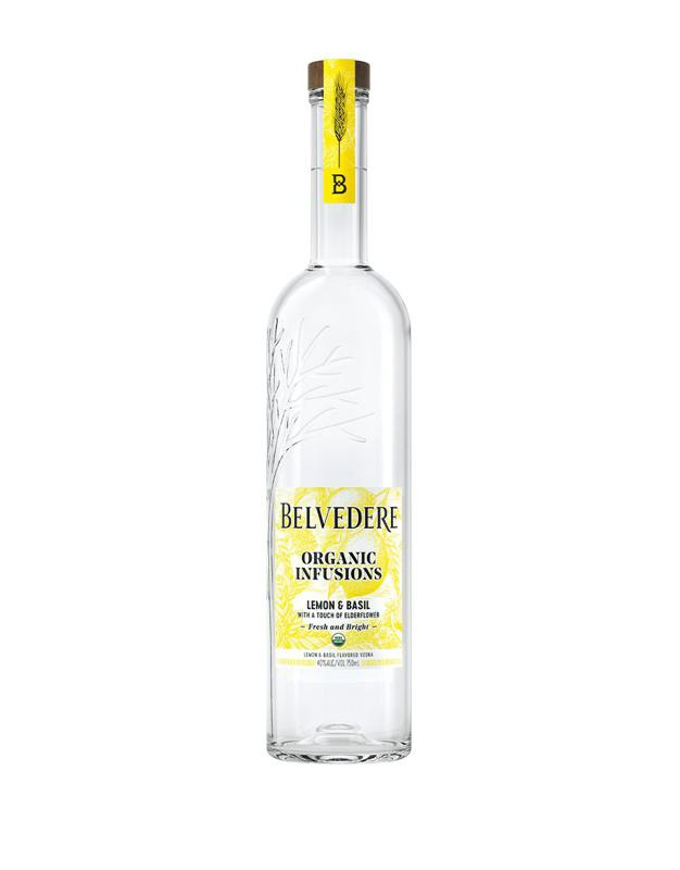 Belvedere Organic Infusions Lemon & Basil