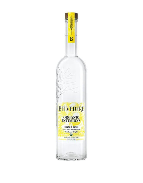 Belvedere Organic Infusions Lemon & Basil