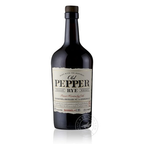 Old Pepper Straight Rye Finest Kentucky Oak
