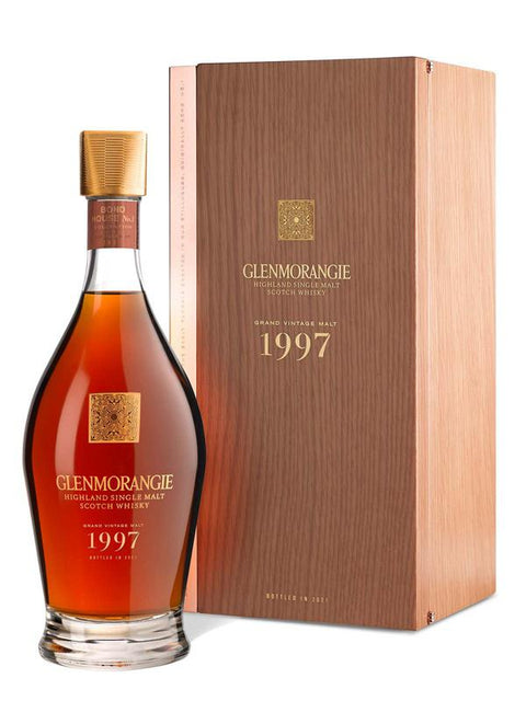 Glenmorangie Highland Single Malt 1997 Scotch Whiskey Grand Vintage Malt 1997 Bond House No#1