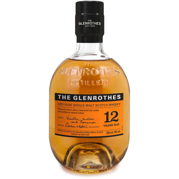 The Glenrothes Speyside 12 Years Single Malt