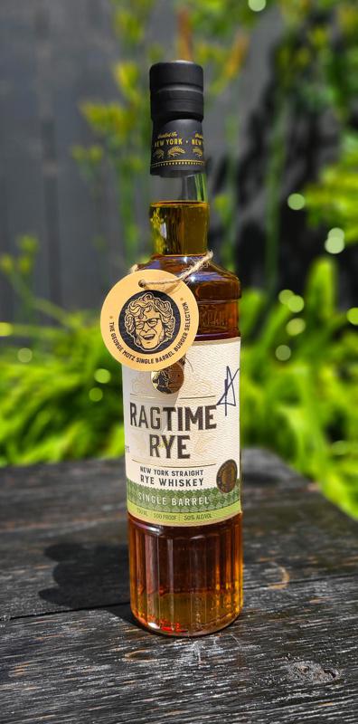 Ragtime Rye Single Barrel  Selection  George Motz signed