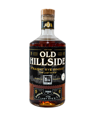 Old Hillside Straight Rye Single Barrel The Last Ryed 5 year 750 ml