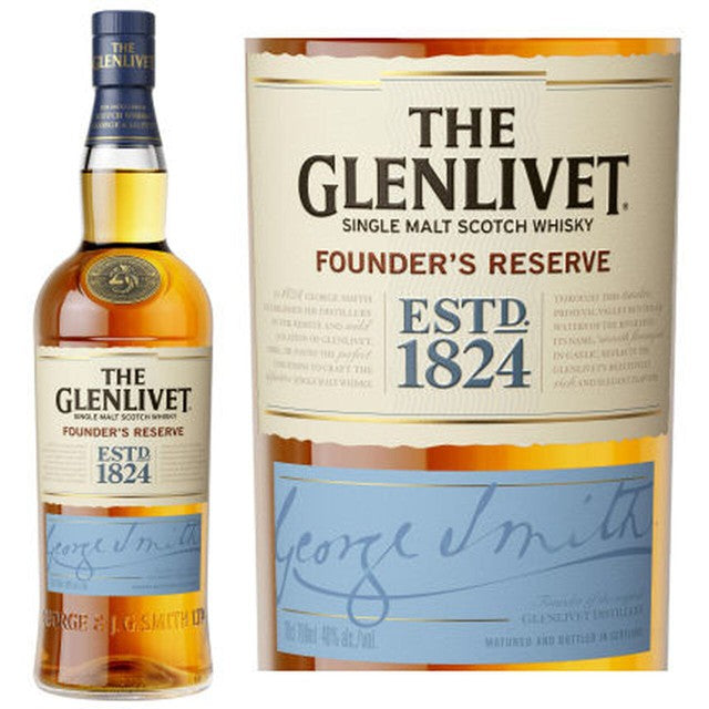 The Glenlivet Founders Reserve Estd 1824
