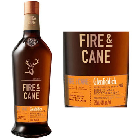 Glenfiddich Single Malt Fire and Cane