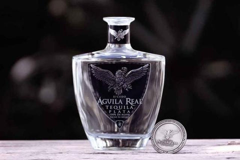 Escudo Aguila Real Plata