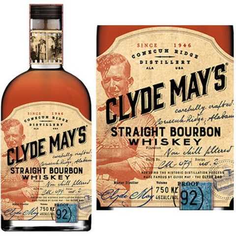 Clyde Mays Straight 92 p Bourbon Whiskey