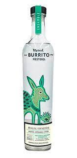 Burrito Fiestero Mezcal Artesanal Joven Durango Ensamble Verde Cenizo 750 ml