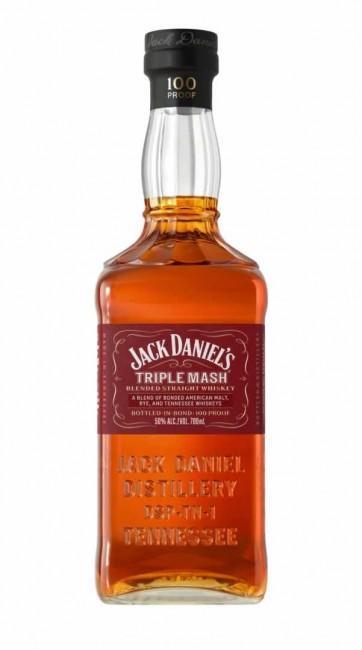 Jack Daniels Triple Mash Blended Straight Whiskey Bottled in Bond 700ml