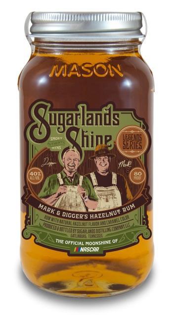 Sugarlands Hazelnut Rum mini