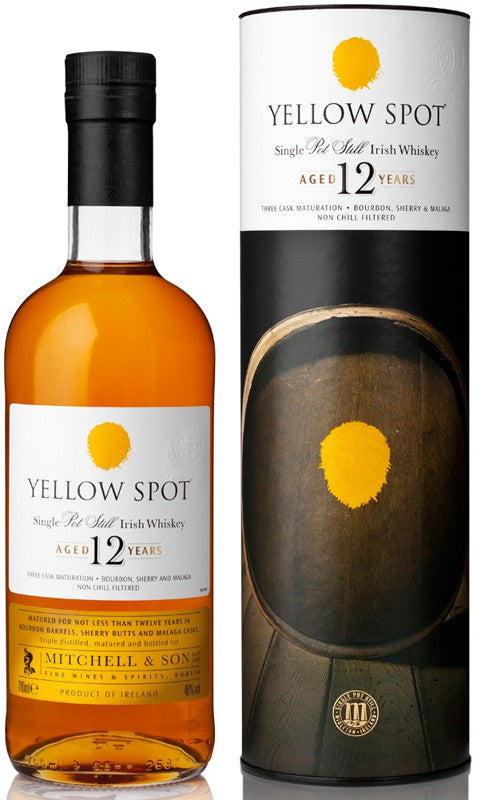 Mitchell & Son Yellow Spot single pot still irish 12 year 750 ml