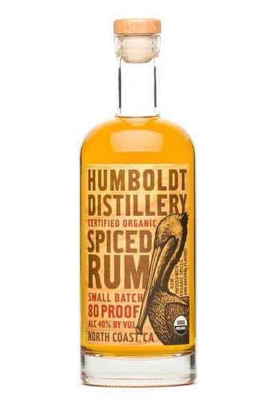 Humboldt Distillery Certified Organic Spiced Rum Small Batch 80 Proof