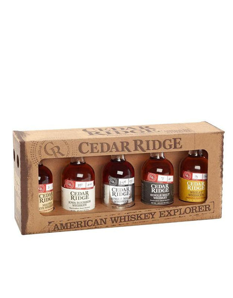 Cedar Ridge American whisky explorer pack (5)