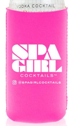 Spa Girl Pink Koozie