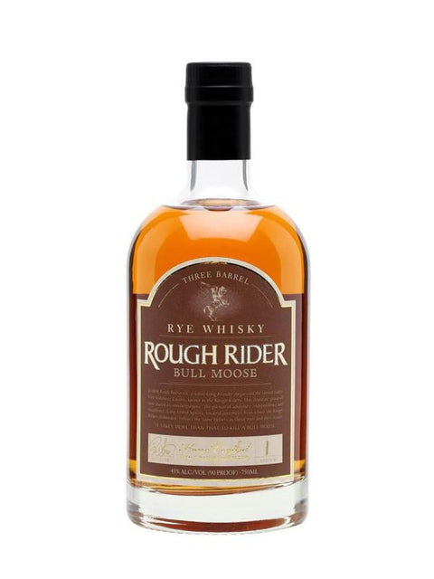 Rough Rider 'Bull Moose' Three Barrel Rye Whisky