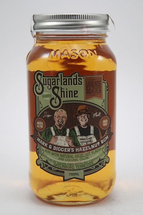 Sugarlands Shine Hazelnut Rum Mark & Digger's