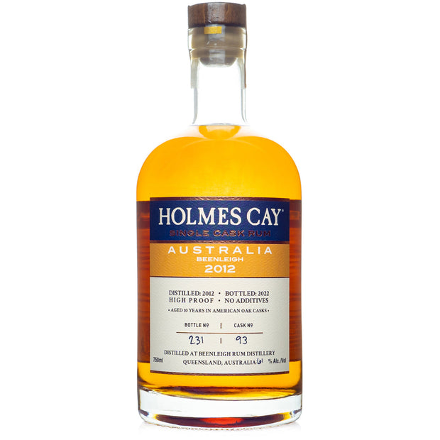 Holmes Cay Single Cask Rum Australia Beenleigh 2012 750 ml