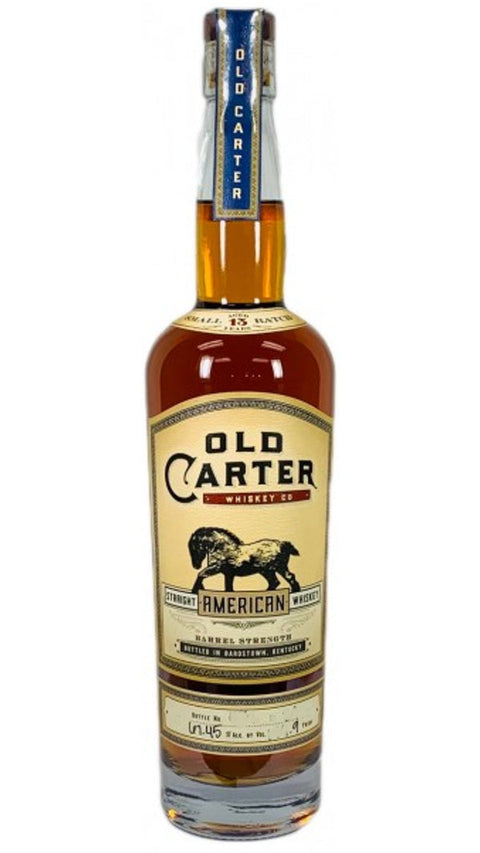 Old Carter Straight American Whiskey Batch 9 750 ml