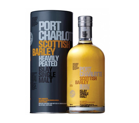 Bruichladdich Port Charlotte Scottish Barley Heavily Peated Islay single malt 750 ml