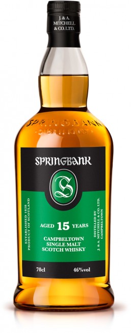 Springbank Distillery Campbeltown Single Malt Scotch Whiskey 15 year 700 ml