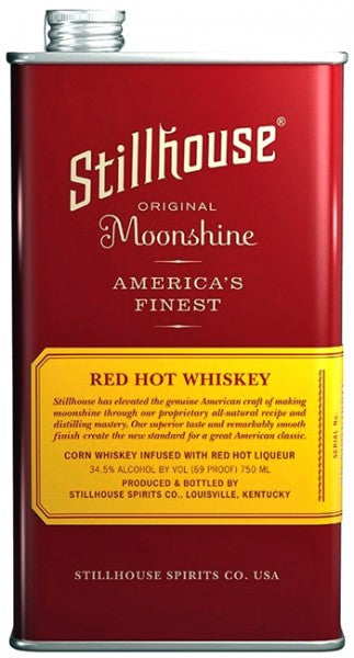 Stillhouse Moonshine Whiskey Red Hot American Finest 750Ml - liquorverse