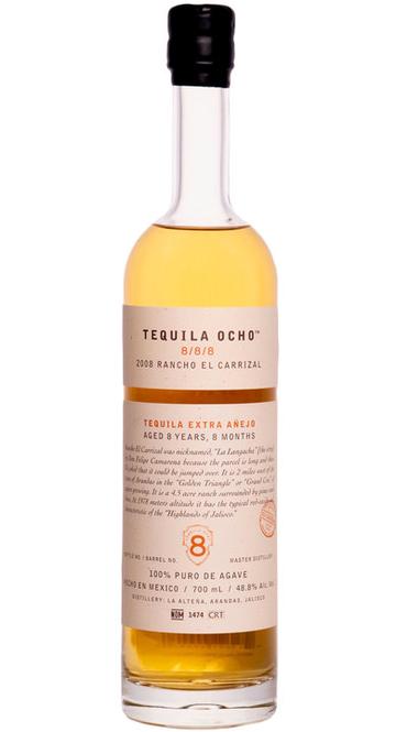 Tequila Ocho 8/8/8 Extra Anejo - 750mL