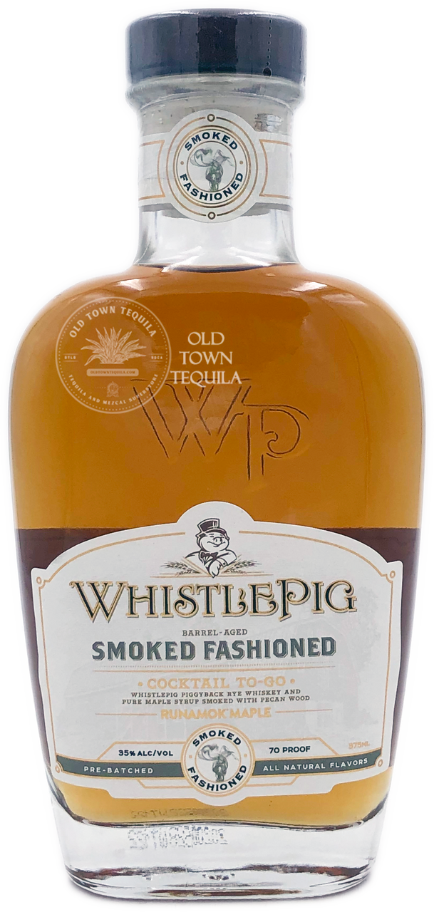 WhistlePig Smoked Fashioned Cocktail To Go Runamok Maple 375 ml