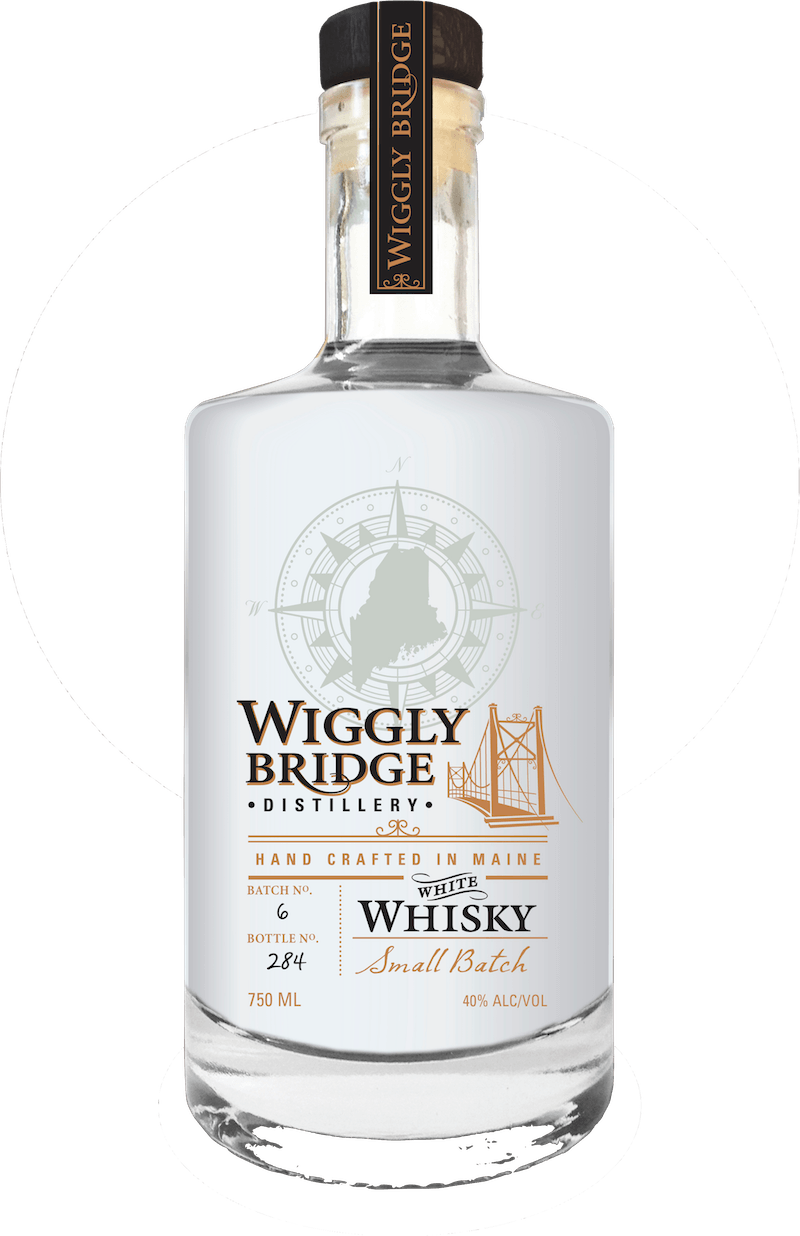 Wiggly Bridge Distillery White Whisky 750 ml