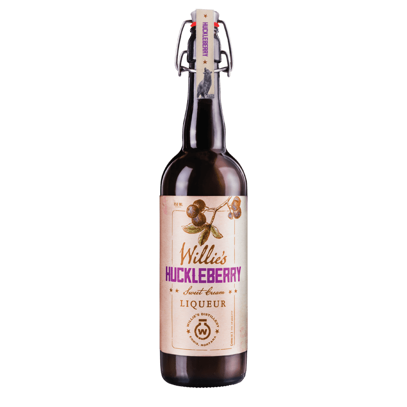 Willies Huckleberry Sweet Cream 750 ml