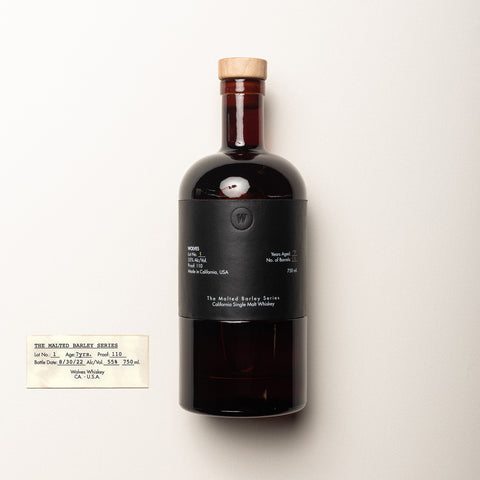 Wolves The Malted Barley Series Black Leather Single Malt Aged 7 years 750 ml